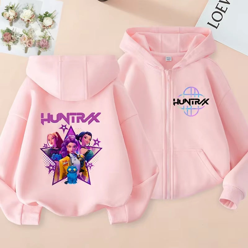 Kpop Demon Hunters Hoodie Coat