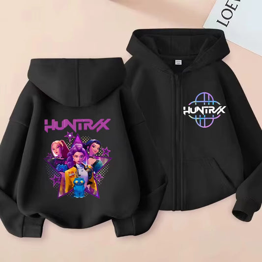 Kpop Demon Hunters Hoodie Coat